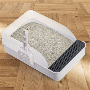 low litter box for cats