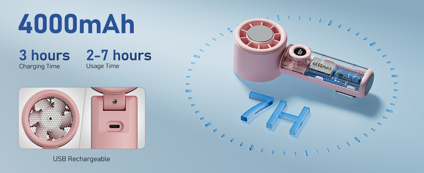 rechargeable fan