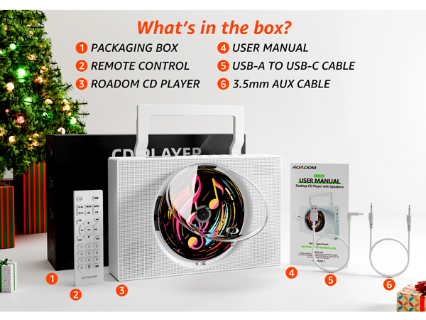 portable cd player boombox bluetooth radio