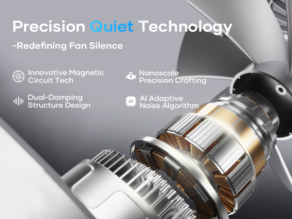 office quiet silent fan