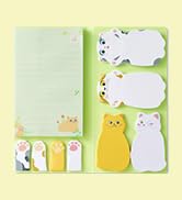 cat sticky notes
