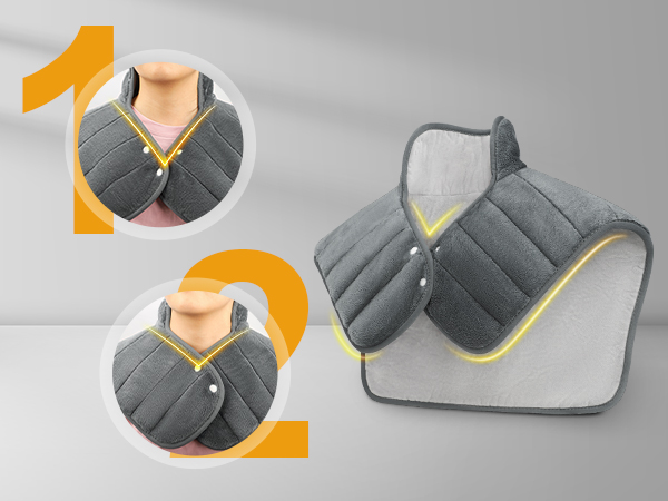 heating pad neck and shoulder, Christmas gifts for dad, neck warmer, shoulder pain relief