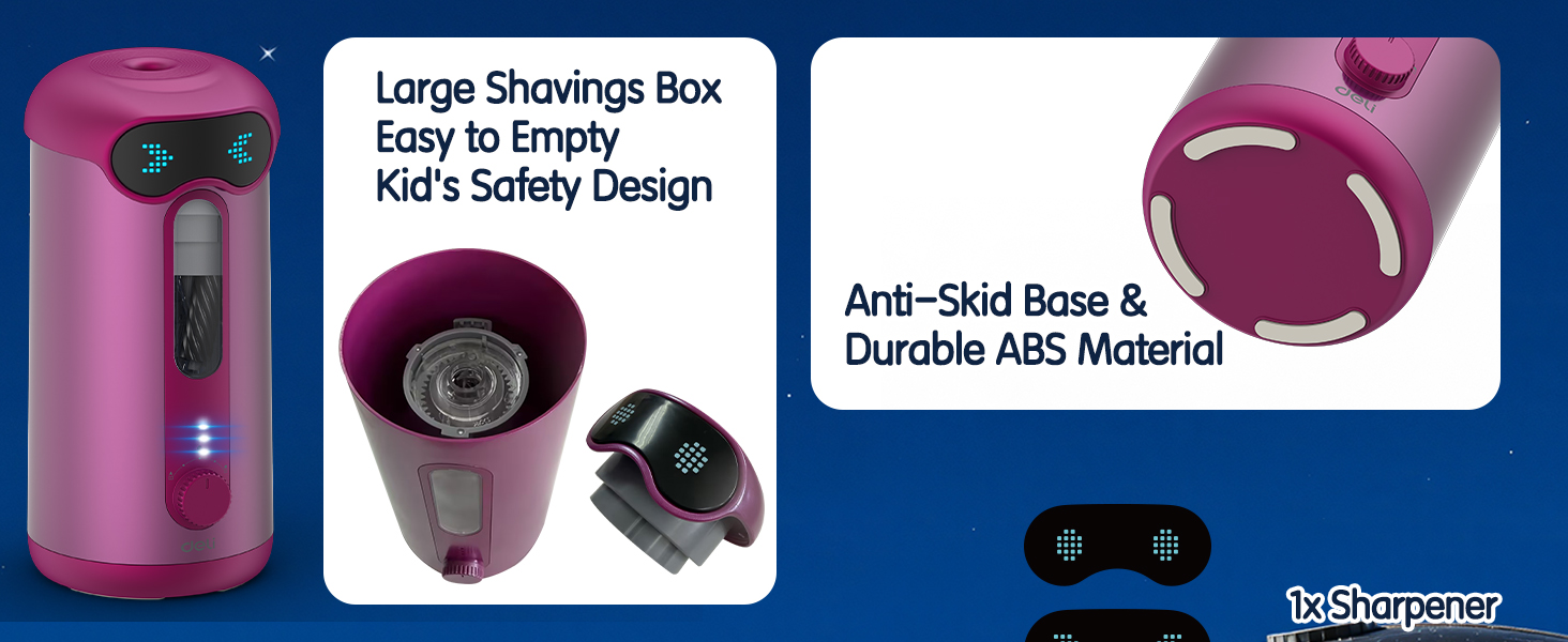 deli Electric Pencil Sharpener