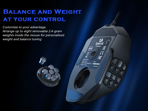 Weighted Gaming Mouse