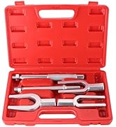 NYXOVA 5-Piece Ball Joint Separator Set, Heavy Duty Tie Rod Removal Tool for Car Van Light Truck,...