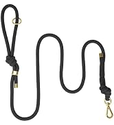 Sunraymascota 5FT No Pull Dog Leash for Medium Large Dogs - Rope Leash with Non Slip Handle &amp; Met...