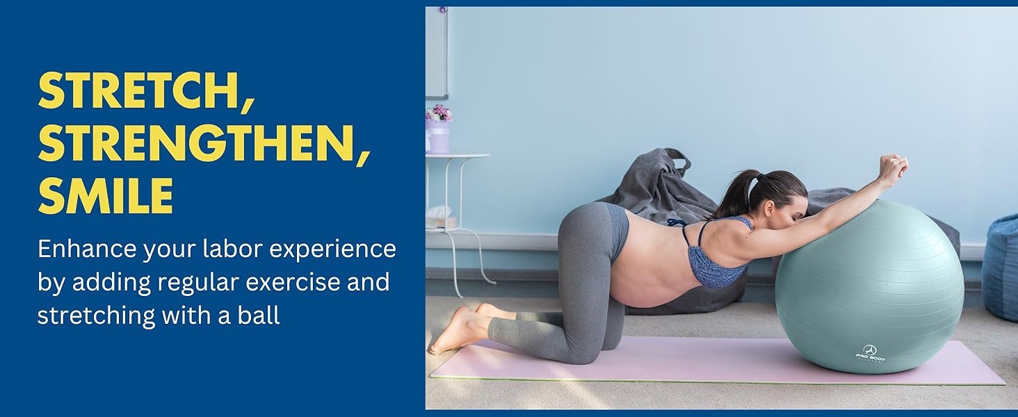 labor exercise ball pregnancy workout balls for exercise labor prep 65 cm exercise ball