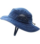 Connectyle Kids Sun Hat for Boys Girls Wide Brim Bucket Hat UPF 50+ Sun Protection Hat Breathable...