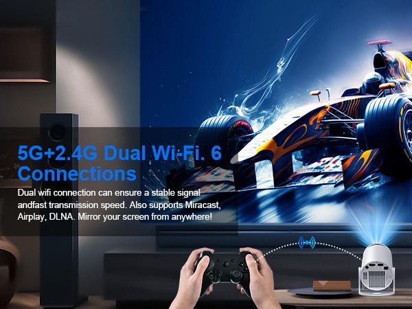 HY300Pro portable projector