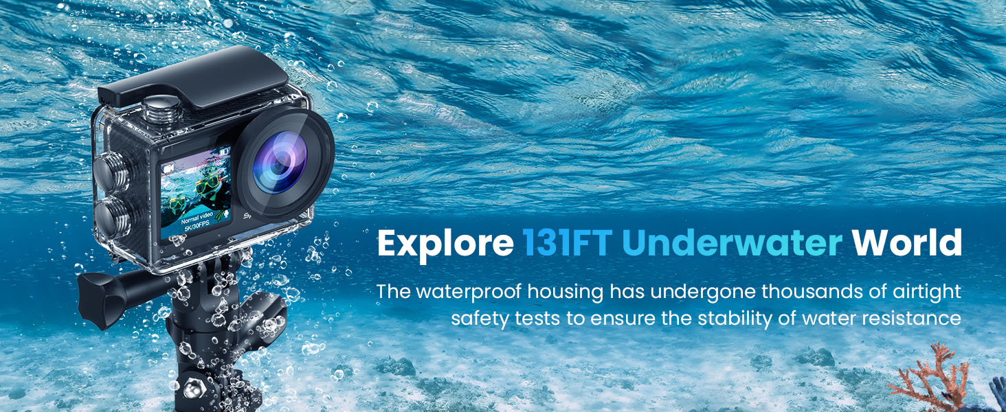 underwater action camera