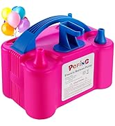 PCFING Balloon Pump Electric, Portable Balloons Inflator Blower Machine with Balloon Tie Tool &amp; D...