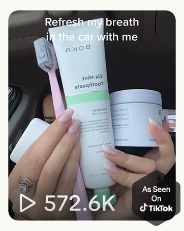 oral Boka ugc video, As Seen on TikTok badge care set