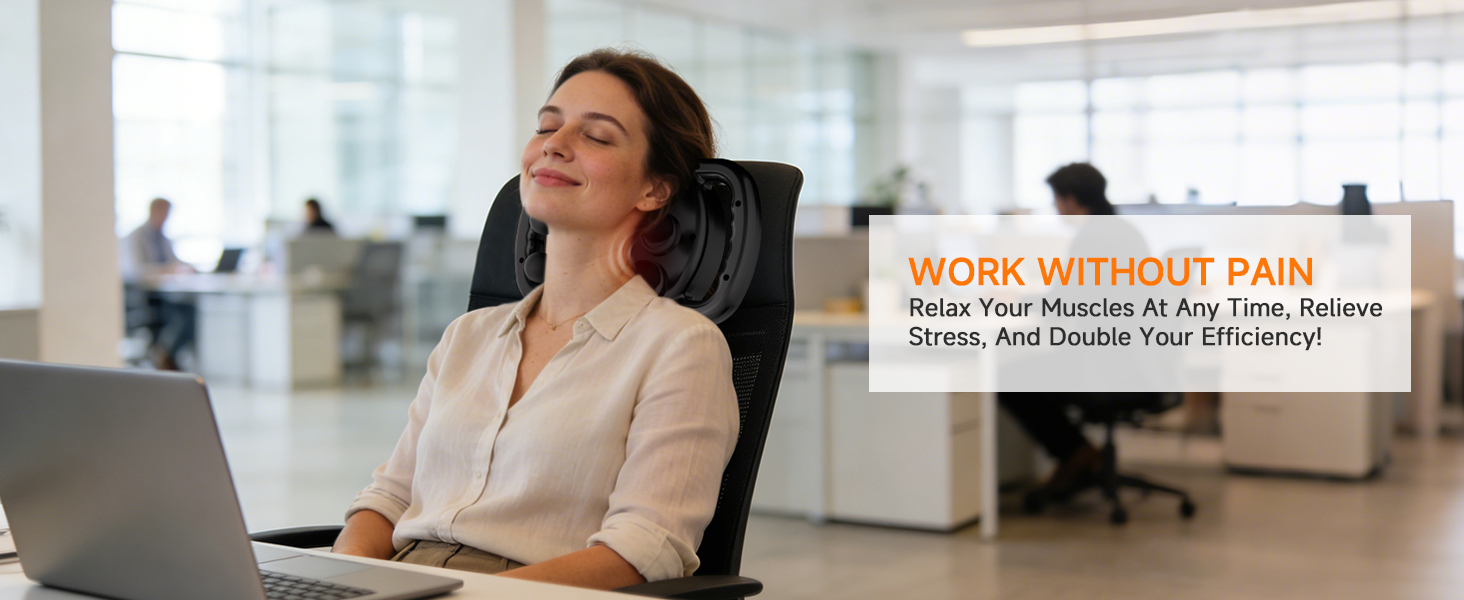 neck massager for pain relief deep tissue