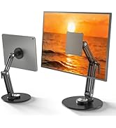 Jakeko Magnetic Portable Monitor Stand 15.6" - up to 16" 18.5" 22 inch Tablet Holder for iPad VES...