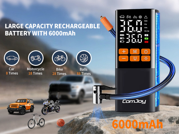 rechargeable air pump