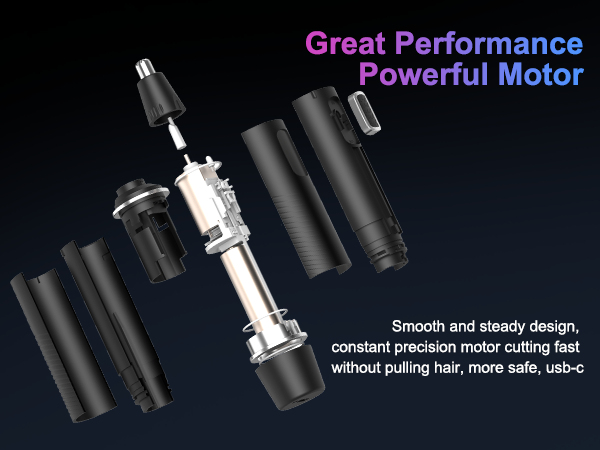 nose and ear hair trimmer for men