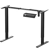 ErGear Electric Stand up Desk Frame,4 Memory Height Settings Height Adjustable Table Legs, Sit St...