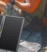 GrnOas.E Camping Solar Panels,40W Foldable Solar Panel Charger with USB-C,USB-A and DC Outputs fo..