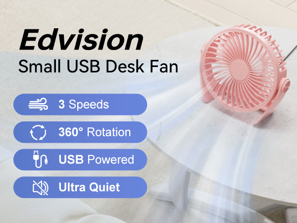 usb desk fan