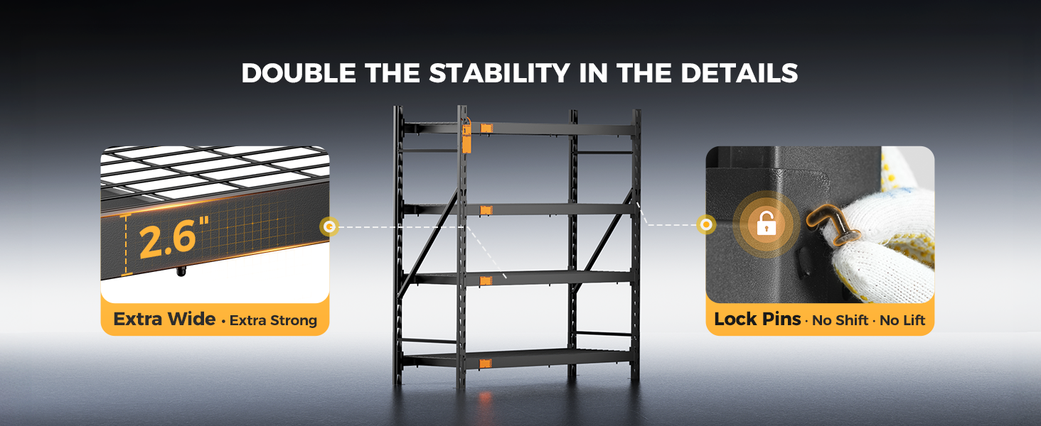 DOUBLE THE STABILITY