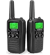 Walkie Talkies, MOICO Long Range Walkie Talkies for Adults with 22 FRS Channels,Family Walkie Tal...