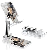 Foldable Phone Stand for Desk,Angle of View Adjustable Cell Phone Stand,Phone Holder for Desk/ipa...