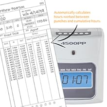Nile Products, 4500PP, timeclocks, time clocks, employee time clocks