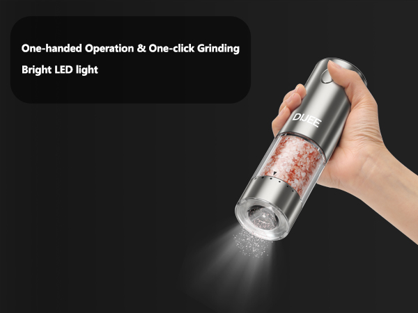 Rechargeable Pepper Grinder Mill Electric 