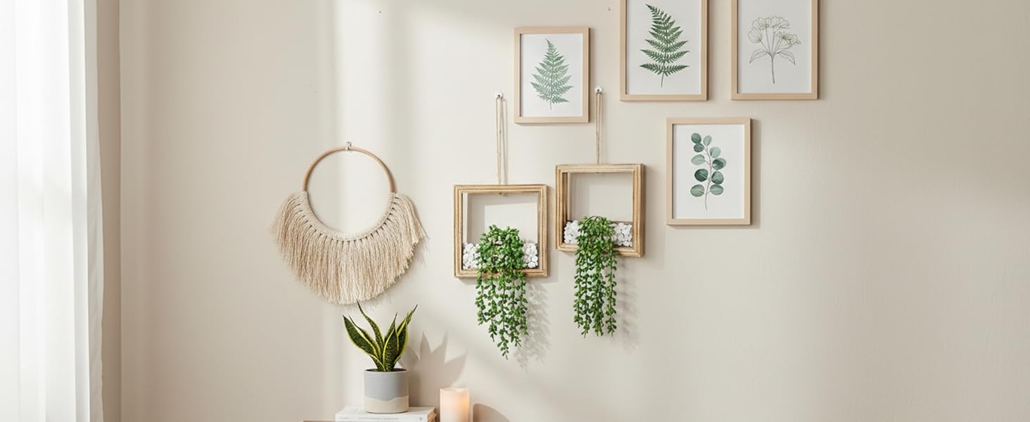 FancyPlus 2 Pack Fake Plants Hanging