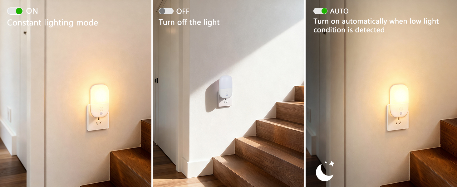 night lights plug into wall