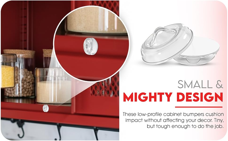 cabinet door bumpers