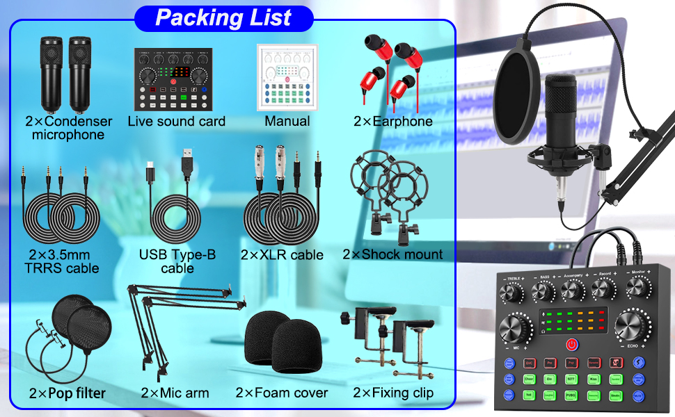 podcast equipment podcast equipment bundle for 2 2 person podcast equipment bundle
