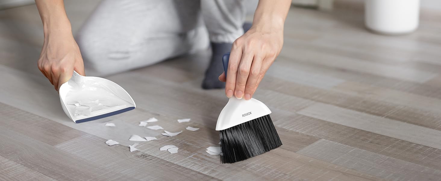 roseok mini broom and dustpan set