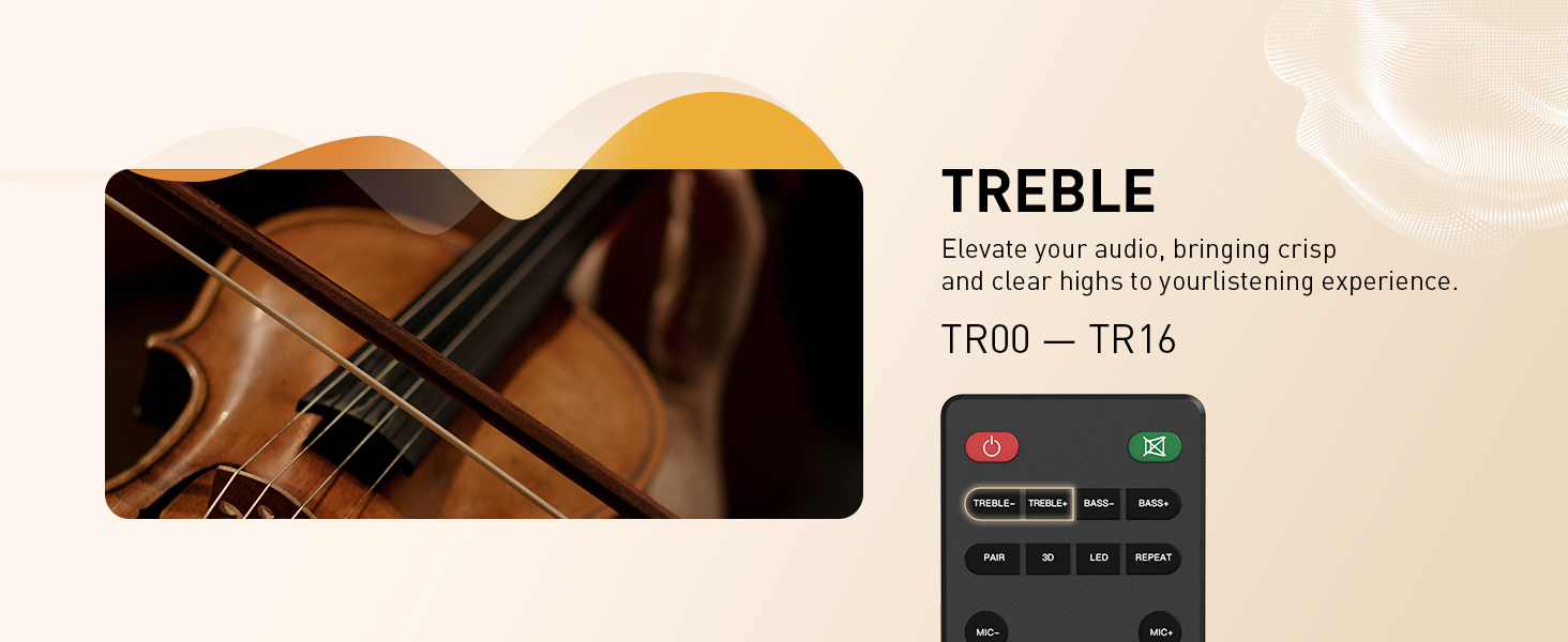 Treble control
