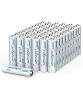 Fuspower 60 Pack AAA Batteries Non-Rechargeable Triple A Batteries Bulk R03P Heavy Duty 3A Batter...