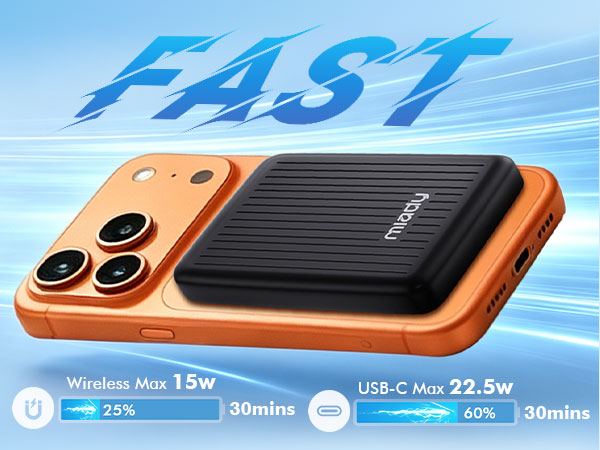 magnetic portable charger for iphone