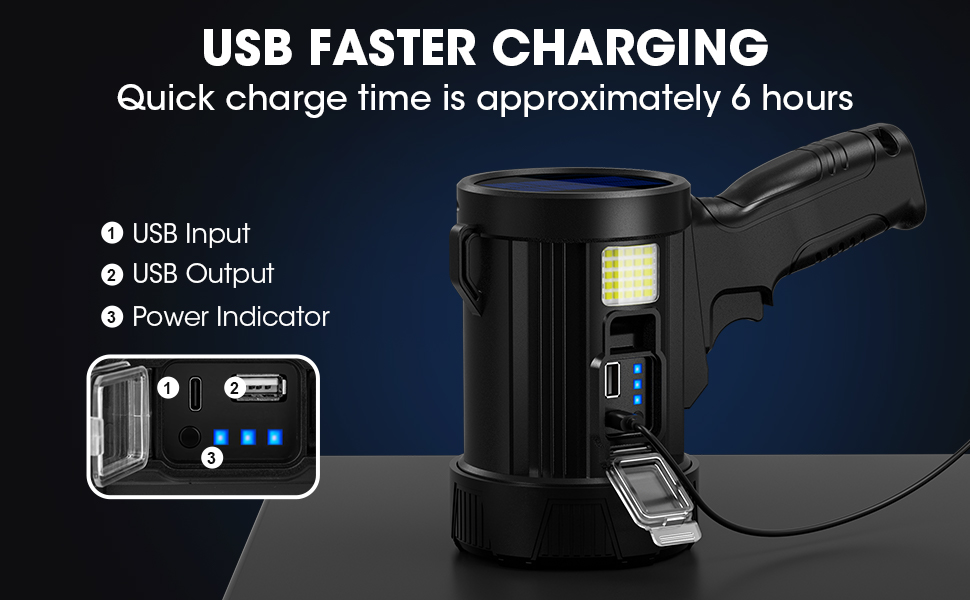 rechargeable flashlight