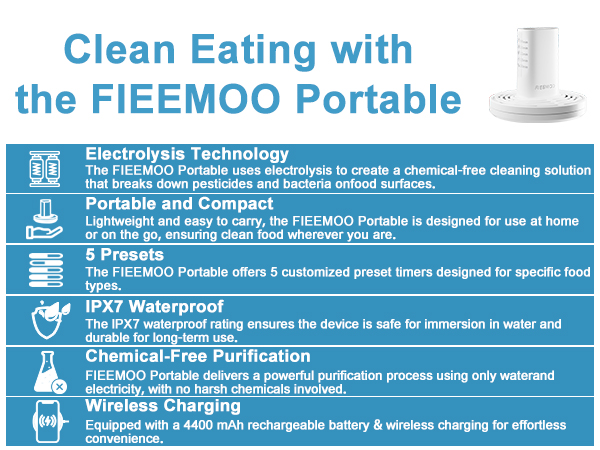 FIEEMOO fruit and vegetable purifier