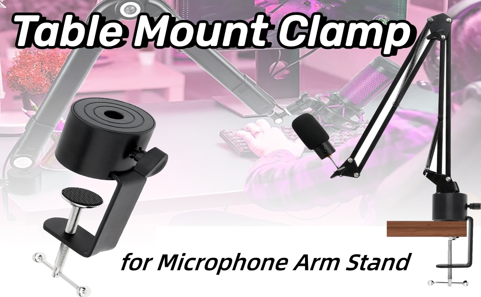 table mount c clamp