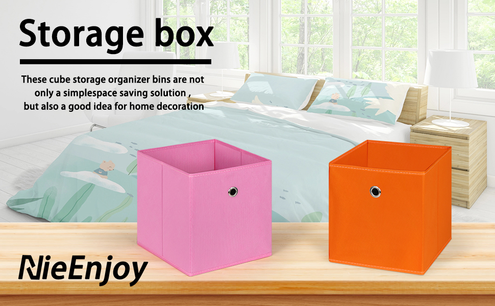 fabric storage cubes