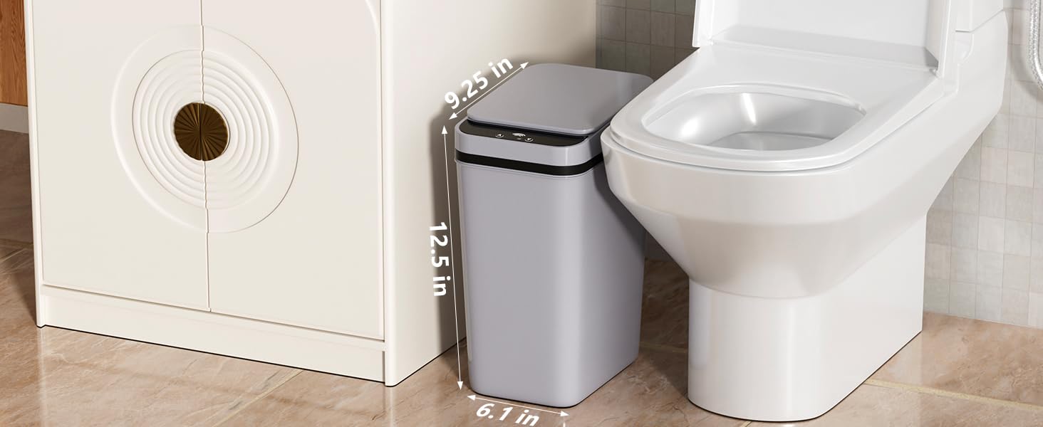 bathroom trash can