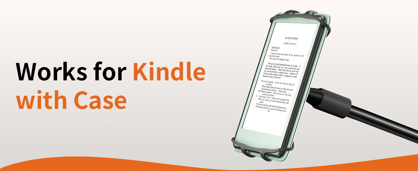 Gooseneck Kindle Holder
