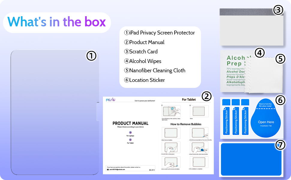 ipad privacy screen protector