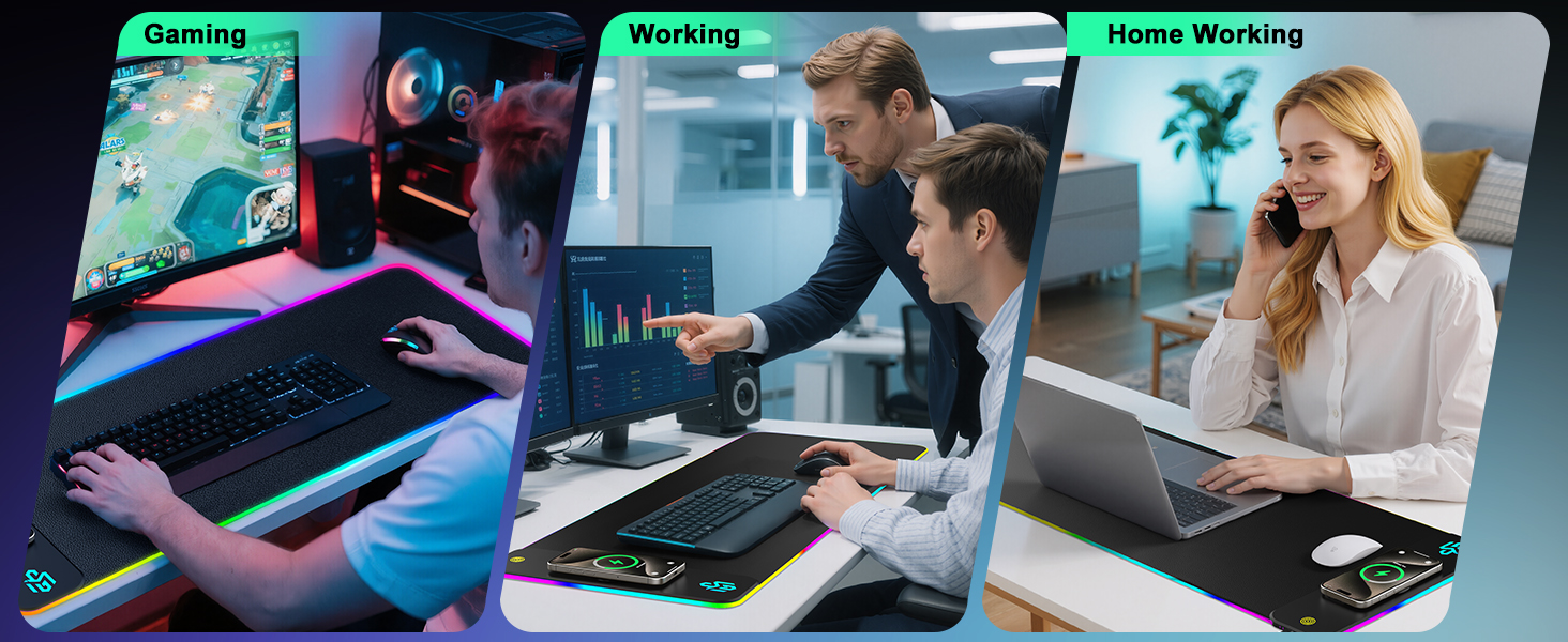 rgb mouse pad gaming