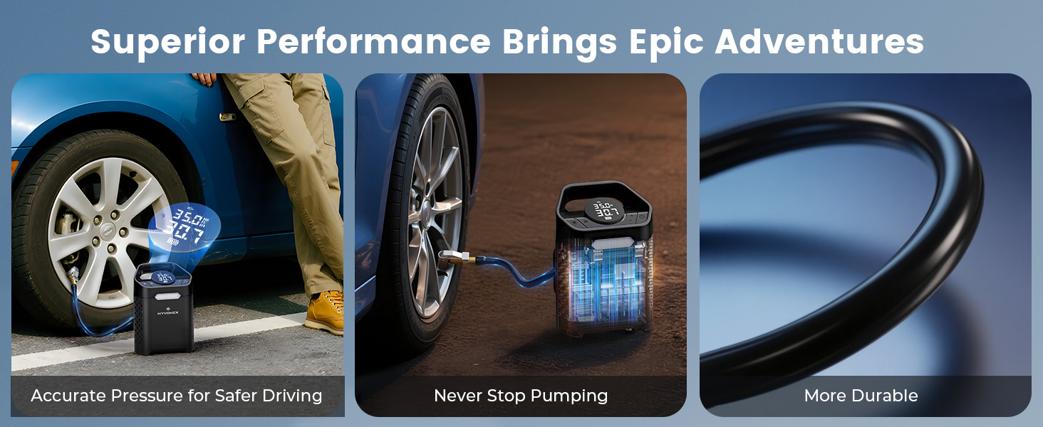  Cordless Portable Tire inflator