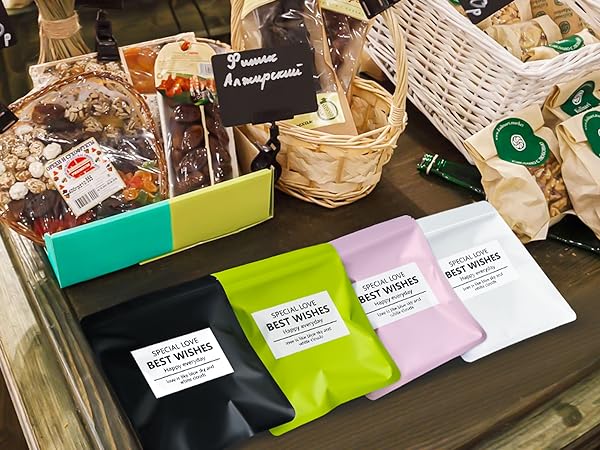 resealable bags