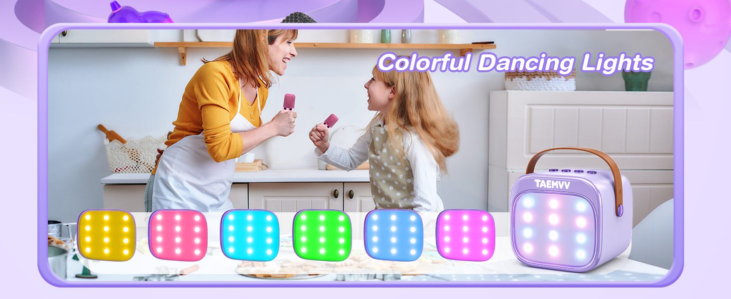 Mini Karaoke Machine for Kids