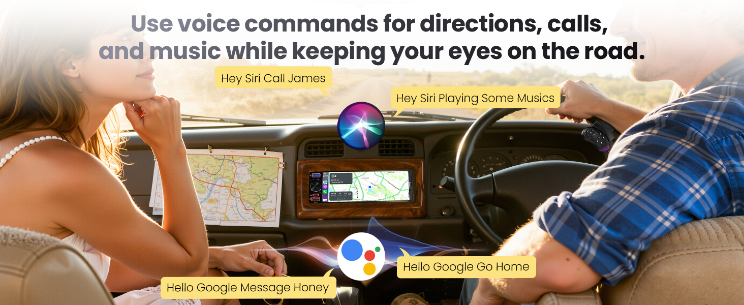 single din touch radio