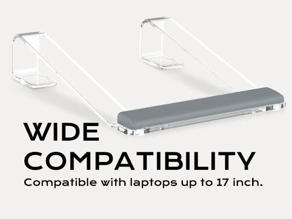 Clear Acrylic Laptop Stand for Desk