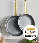GreenPan, Apex Gold, PFAS-Free Ceramic Nonstick, Hybrid Stainless Steel